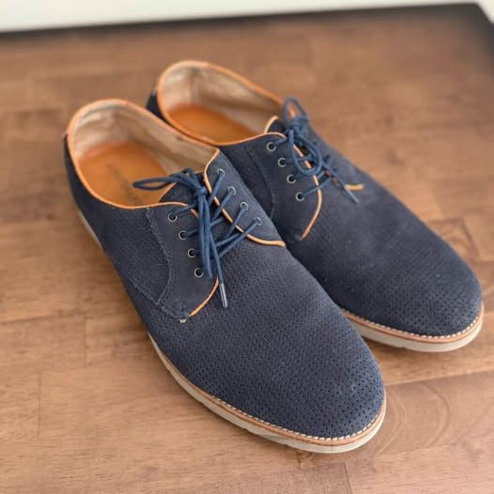 Johnston & Murphy McGuffey Perforated Derby Shoes